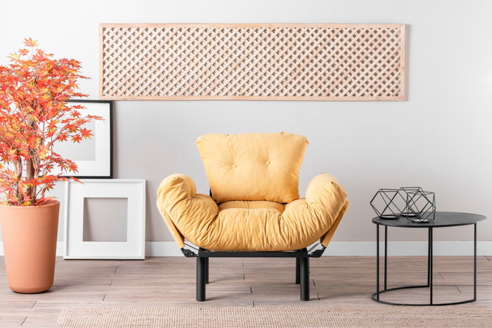 Atelier Del Sofa Nitta Single - Mostaza Atelier Del Sofa Nitta Single - Mostaza